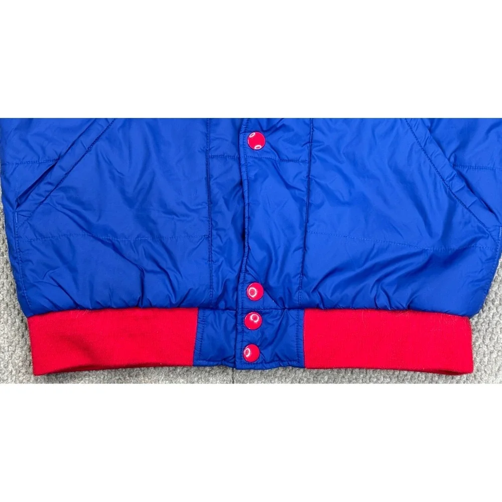 Mitchell & Ness NHL Vintage New York Rangers Hockey Puffer Vest Size Small